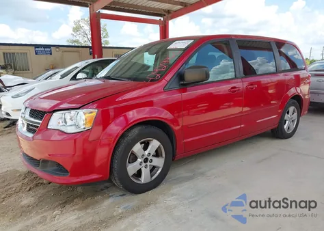 2013 Dodge Grand Caravan Se from USA, damaged, VIN 2C4RDGBG9DR800645